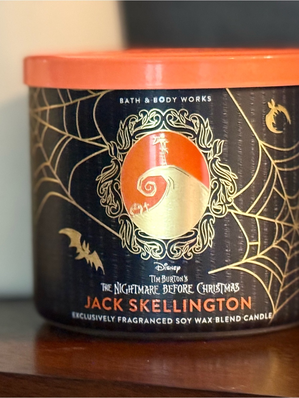 Bath & Body Works candle - Jack Skellington